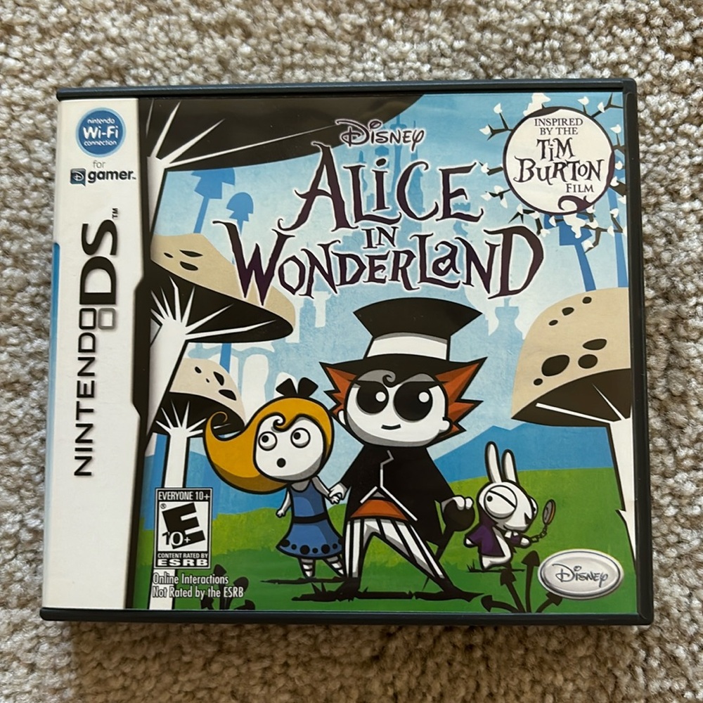 Alice in Wonderland Nintendo DS Game